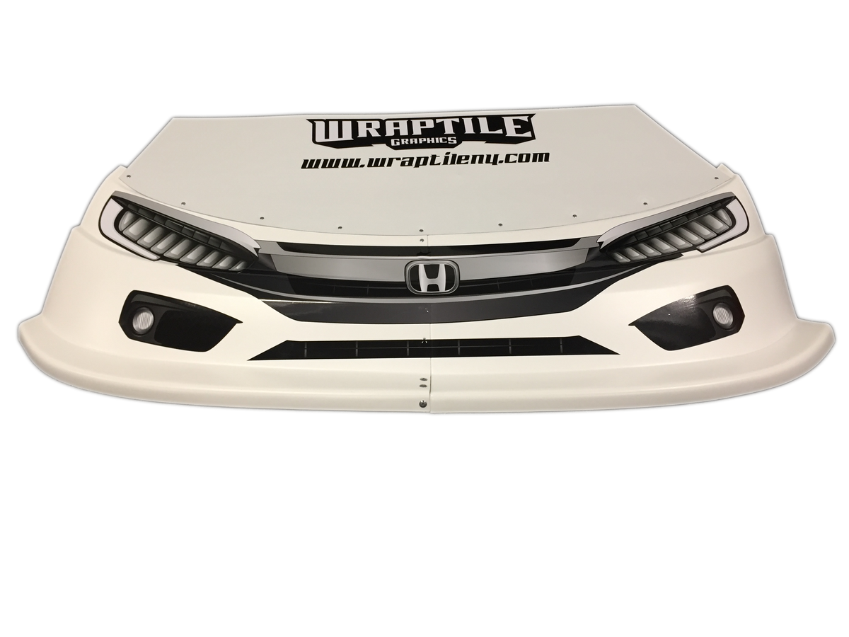 Civic Headlight/Grill Graphic Kit Wraptile Shop
