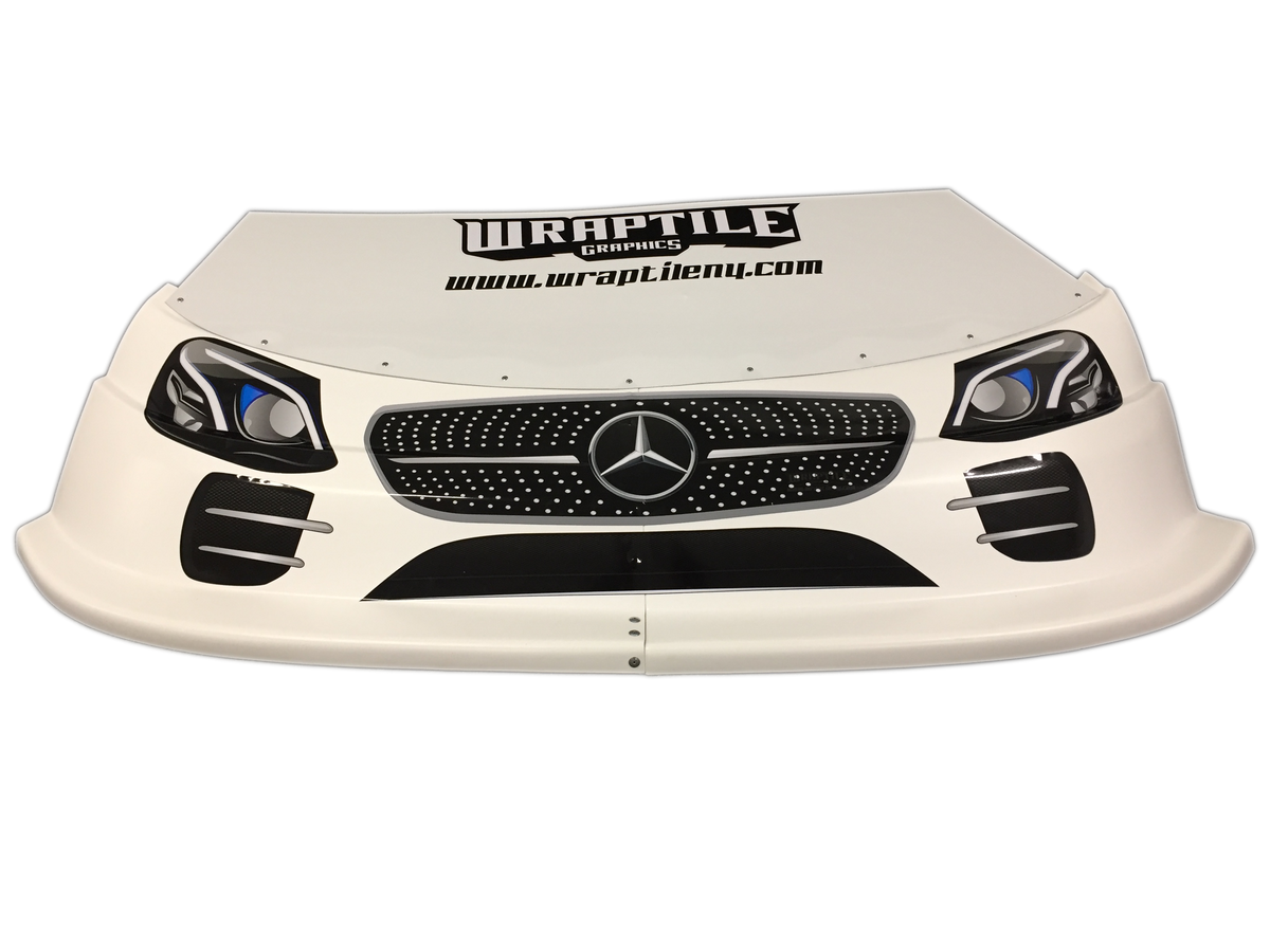 Mercedes Headlight/Grill Graphic Kit Wraptile Shop