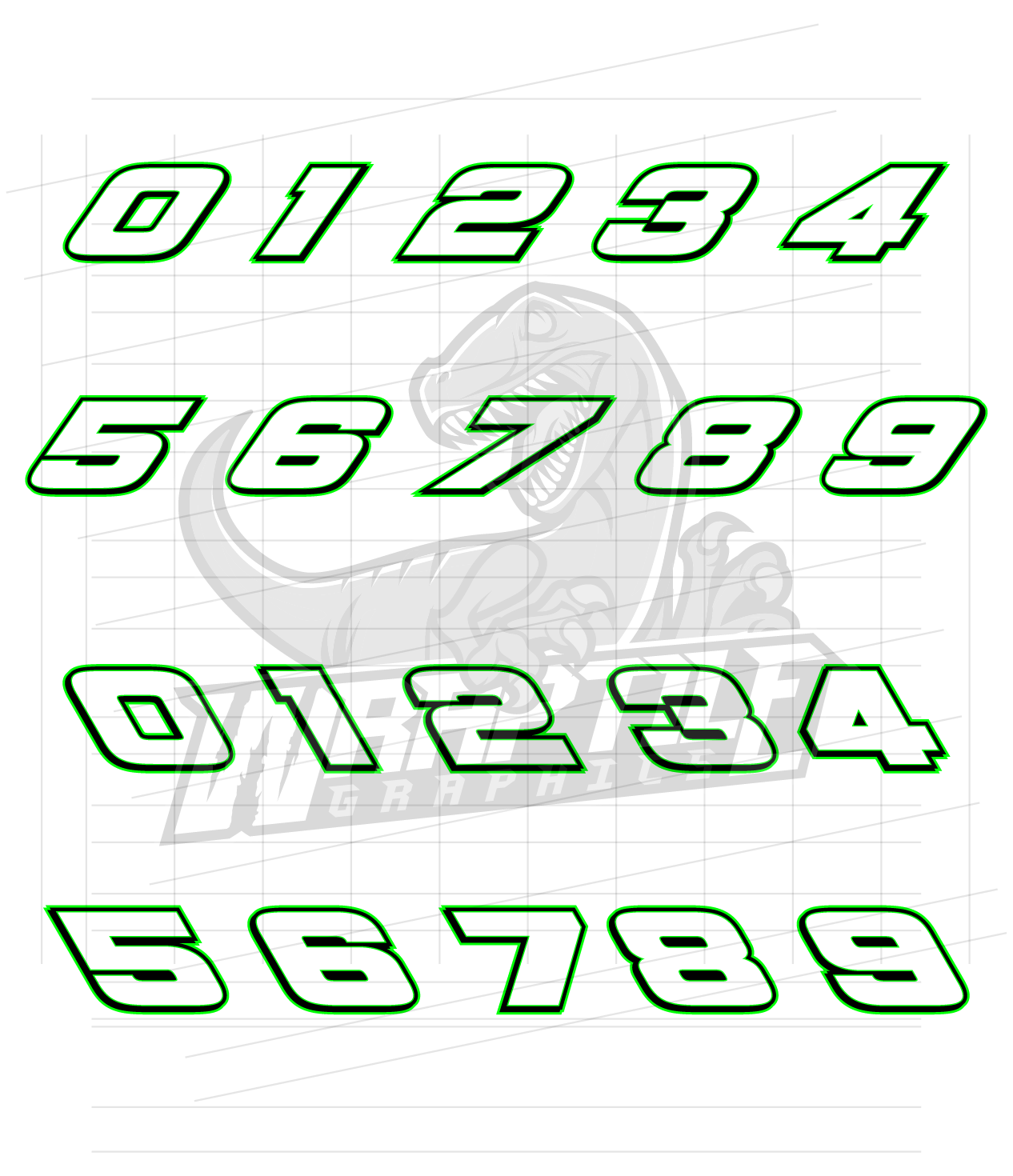 Racing Fonts