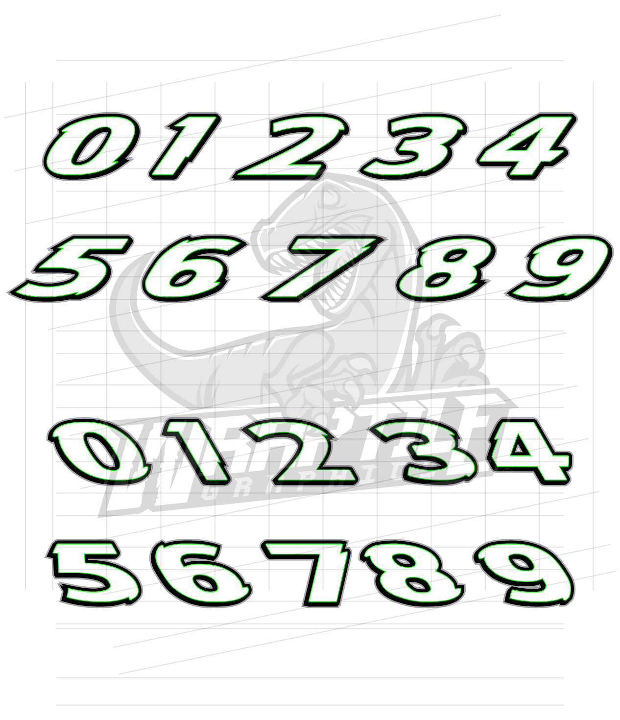 Racing Fonts