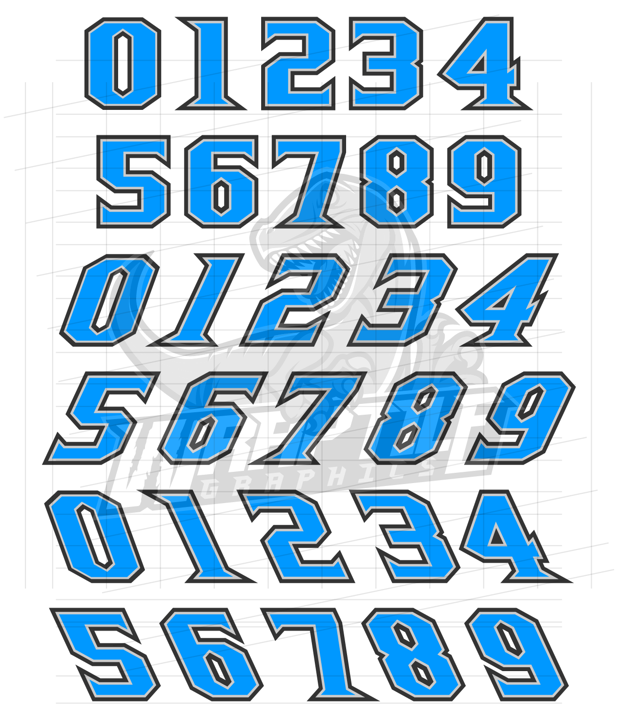 Racing Fonts