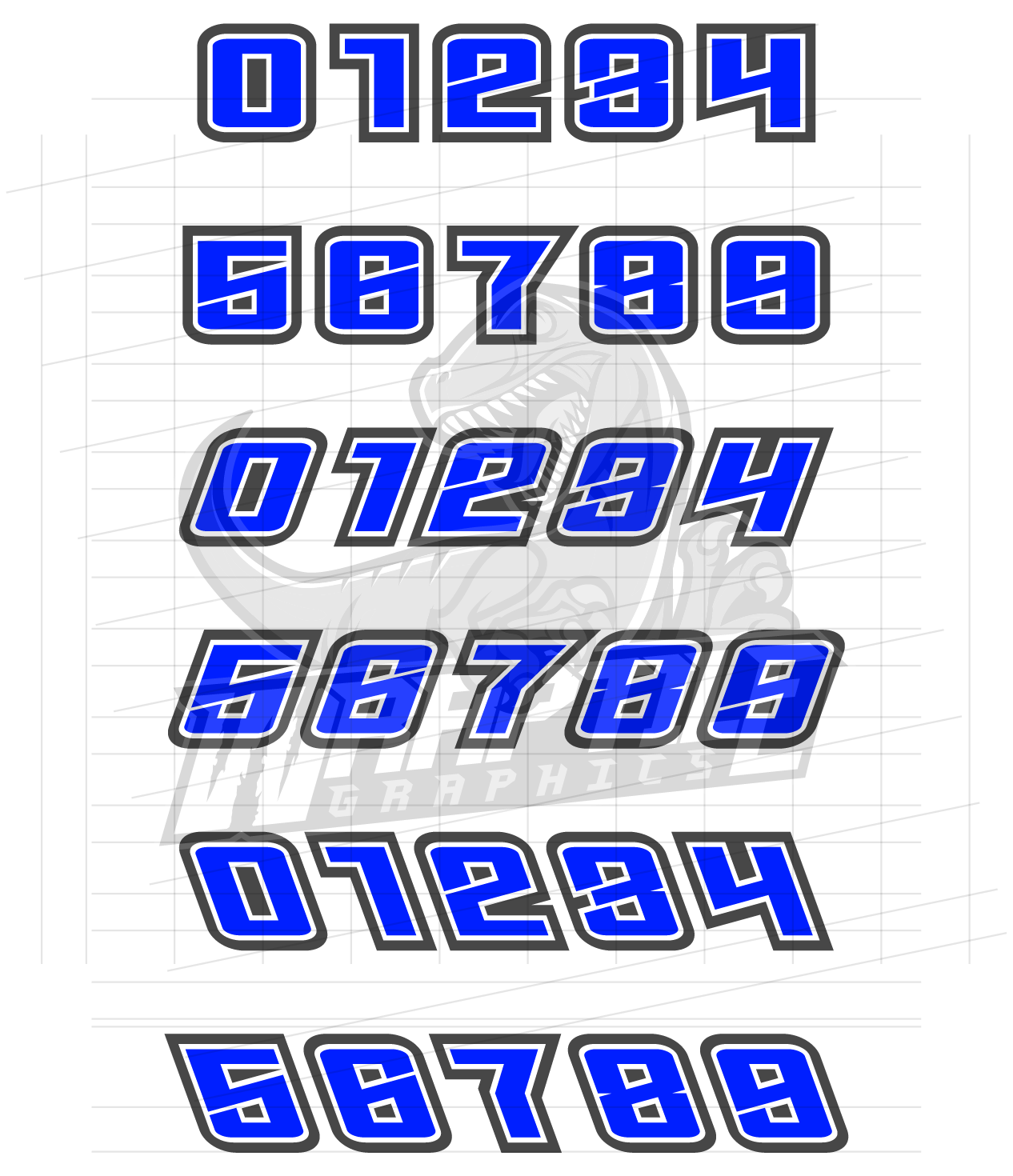 Racing Fonts