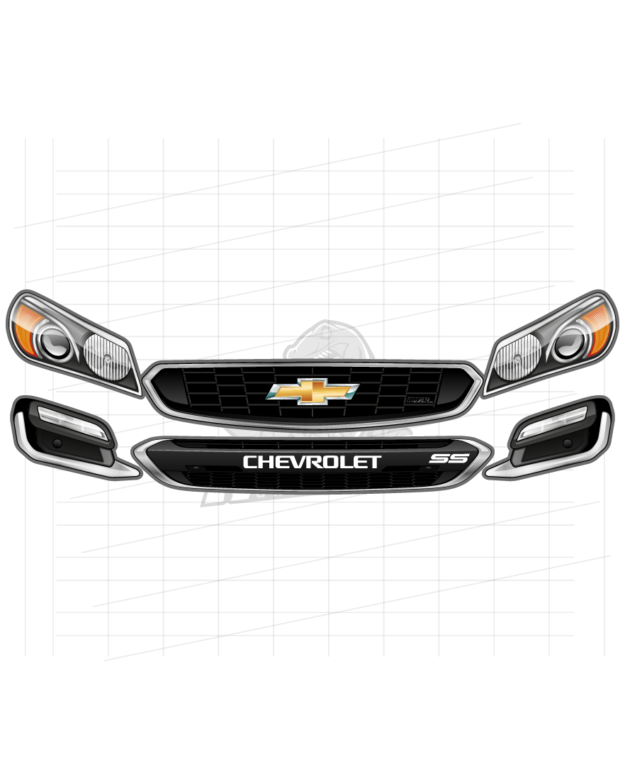Headlight Grill Vector