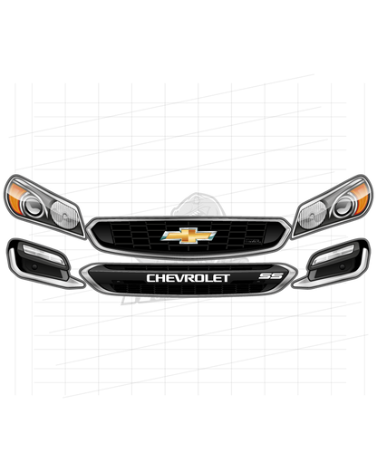 Headlight Grill Vector