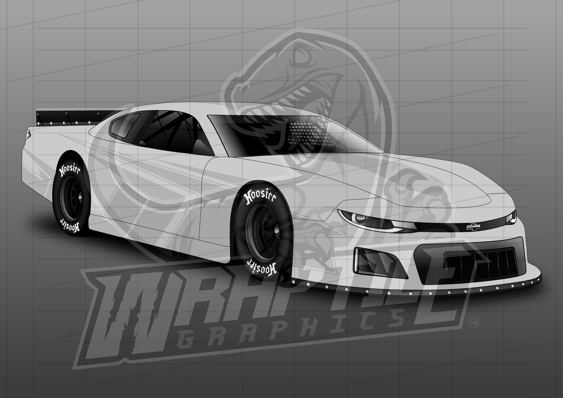 Vector Racing Graphic Template