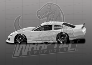 Vector Racing Graphic