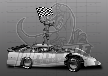 Vector Racing Graphics