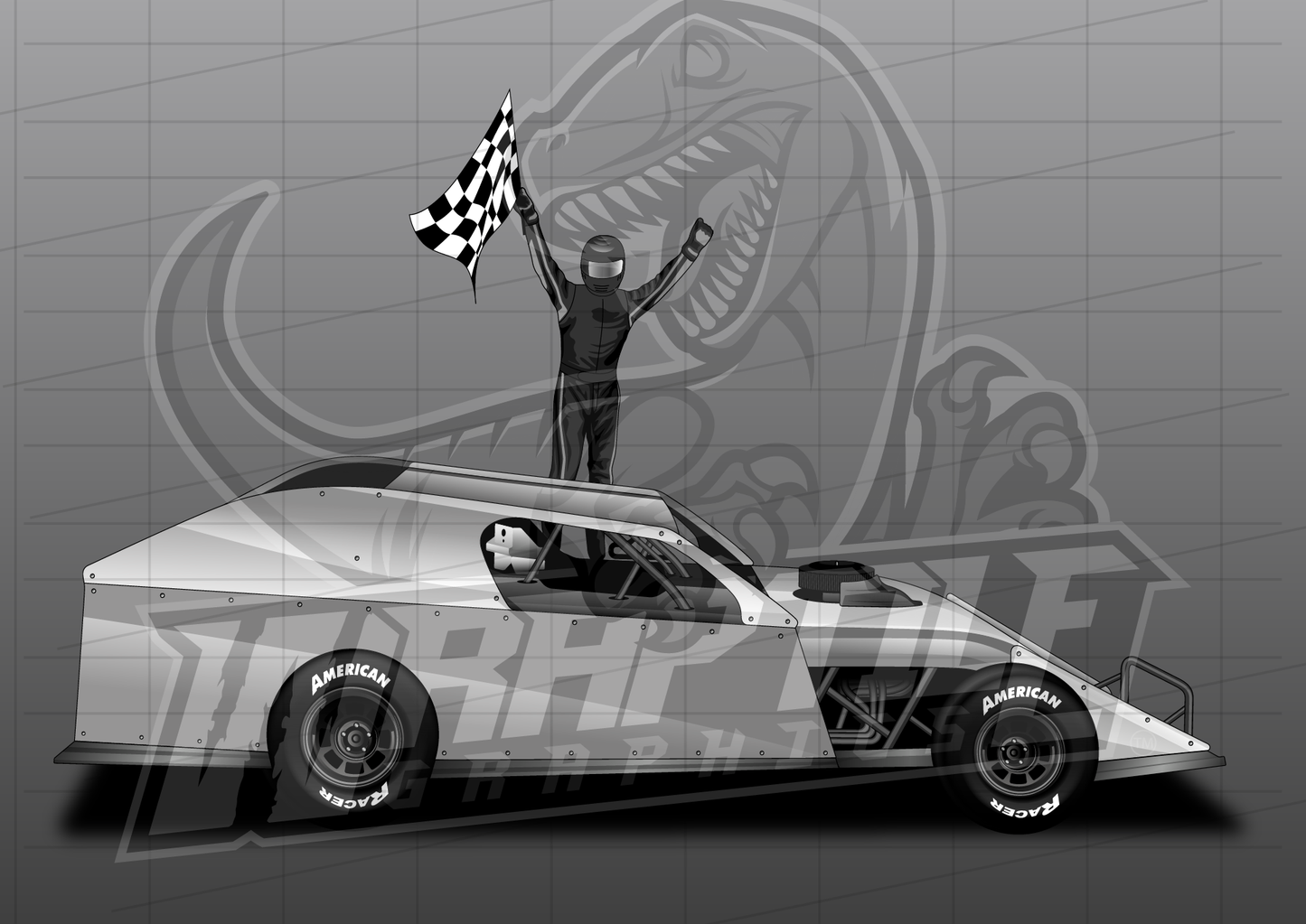 Vector Racing Graphics