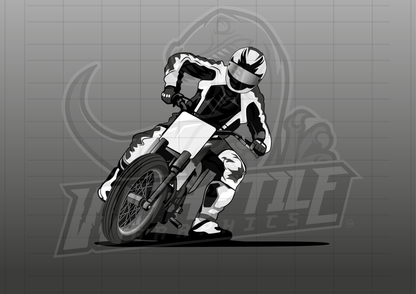 Vector Racing Graphic Template