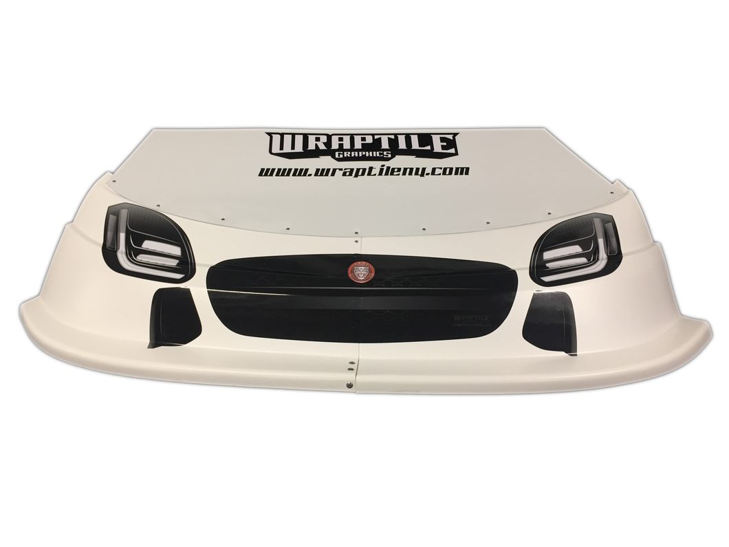 Race Car Headlight Decals Late Model