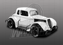 Load image into Gallery viewer, Vector Racing Template Dwarf