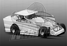 Load image into Gallery viewer, Vector Racing Template