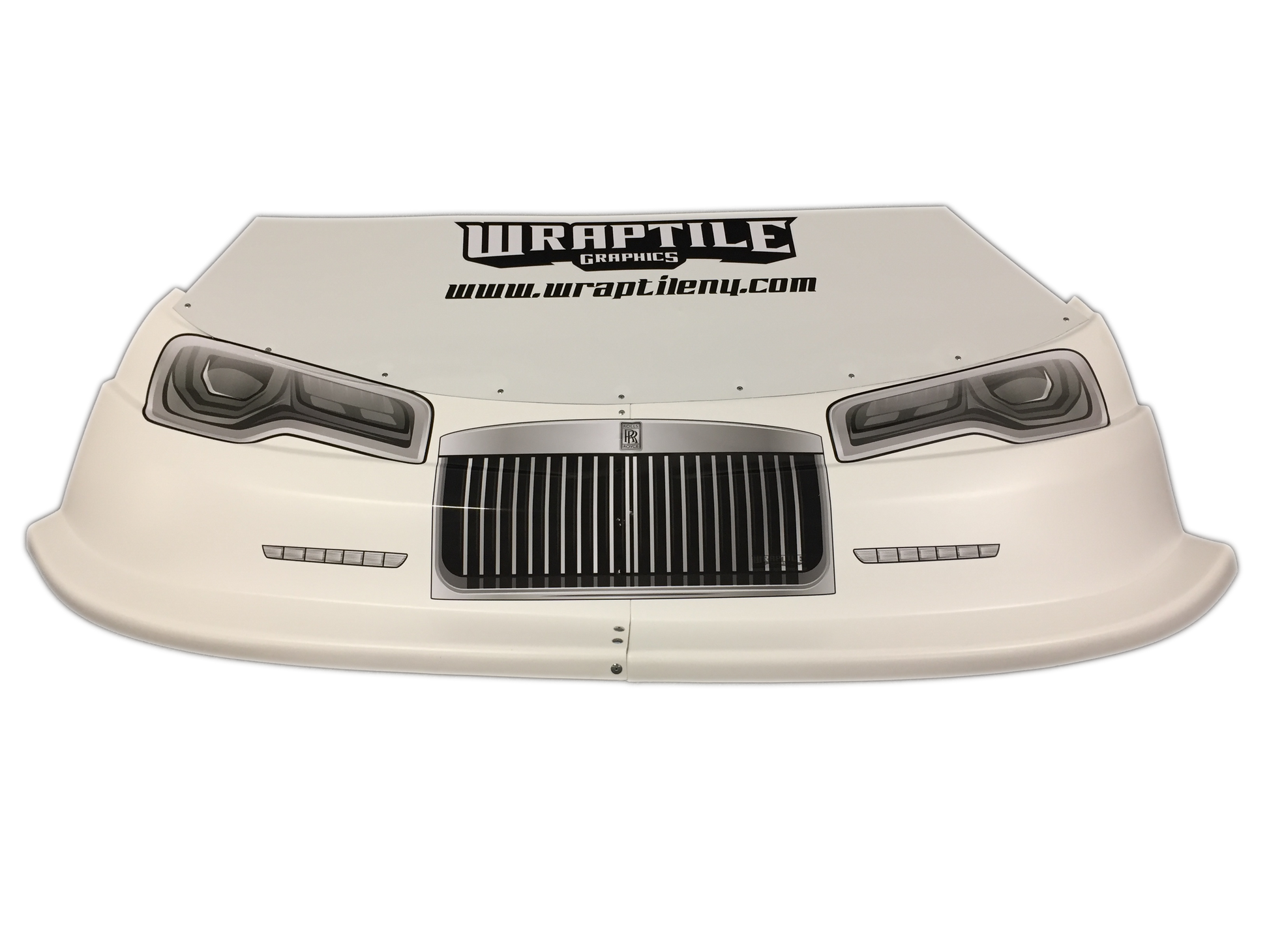 Race Car Headlight Decals Late Model
