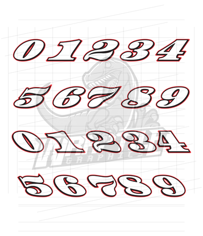 Racing Fonts