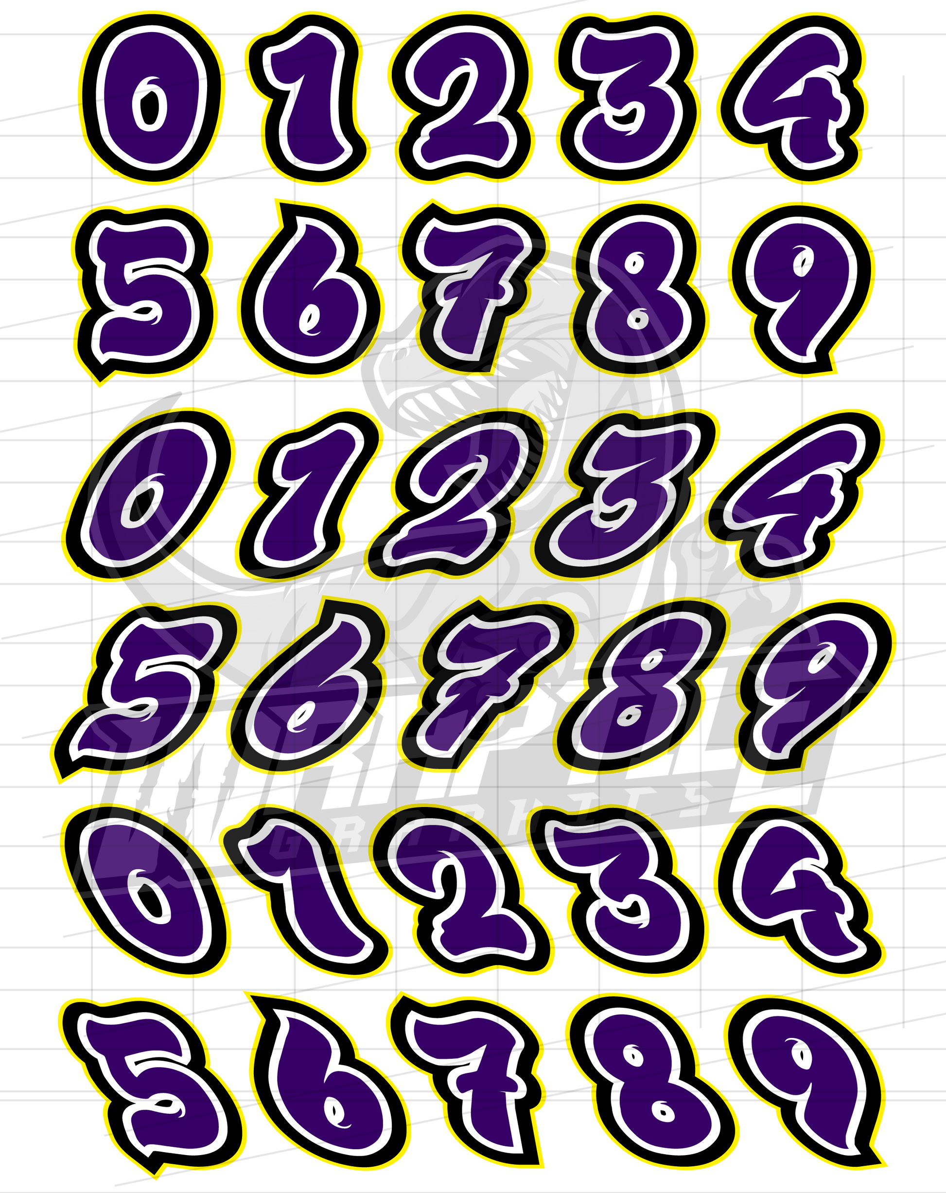 Racing Fonts
