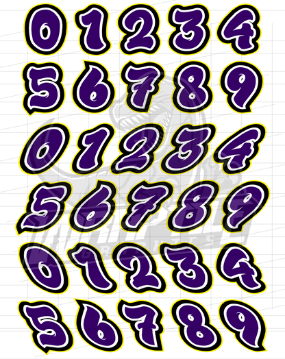 Racing Fonts