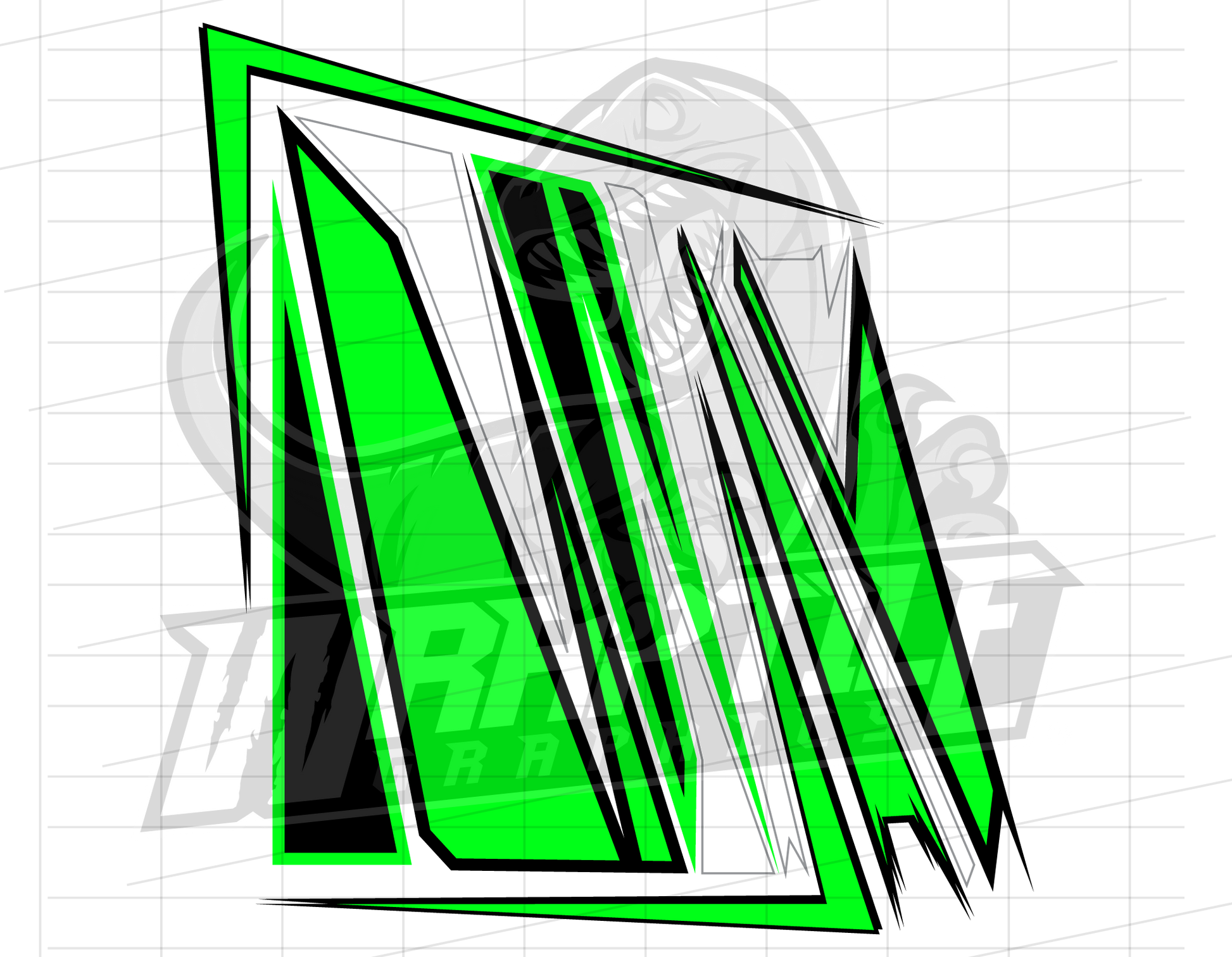 Vector Racing Graphics Shirt