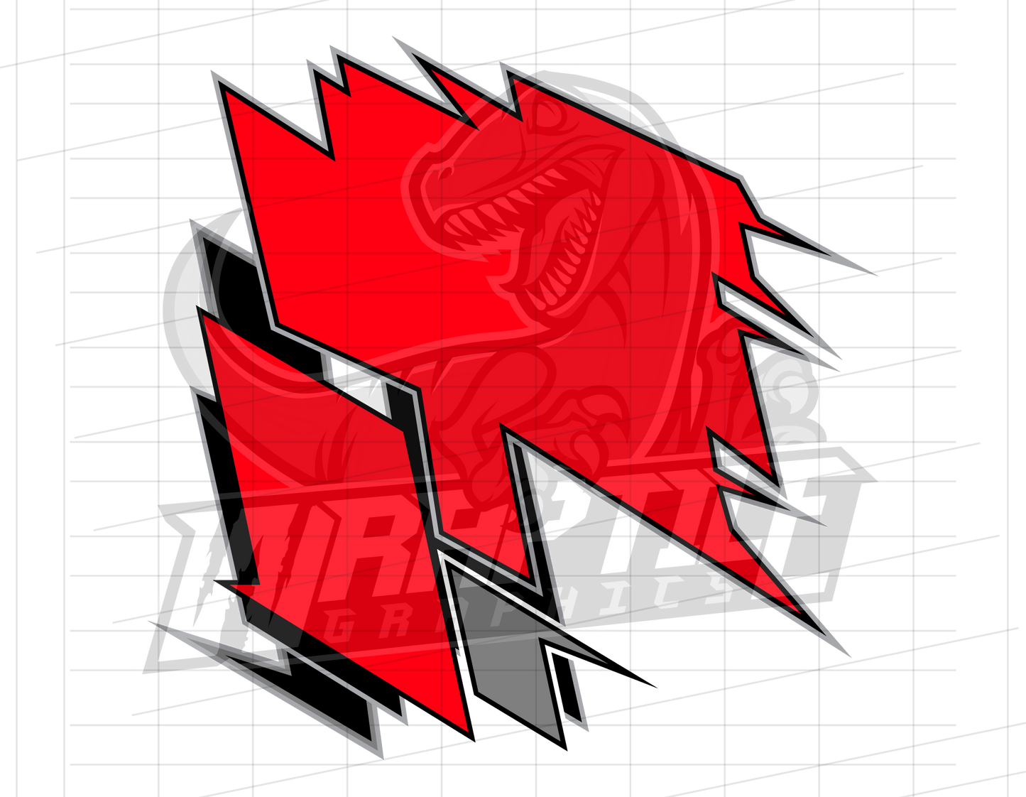 Vector Racing Graphics Shirt