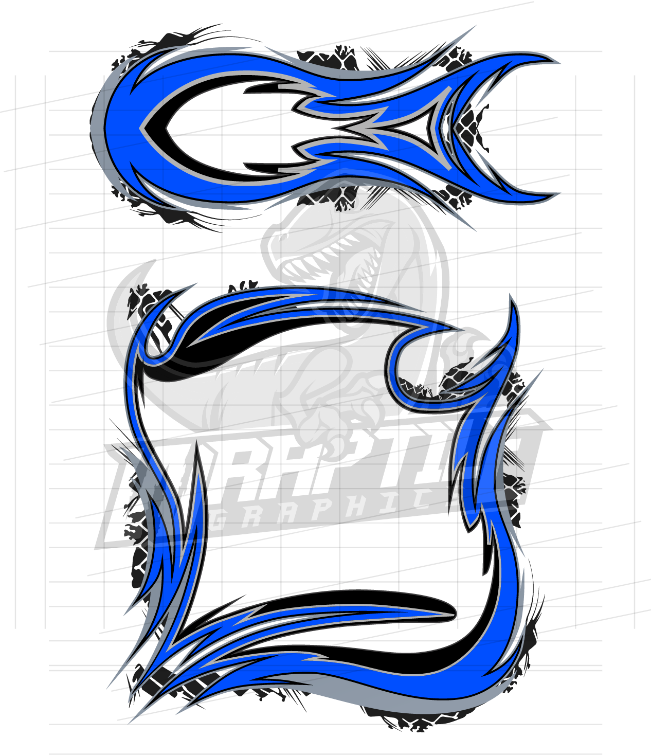 Racing Vector Graphics