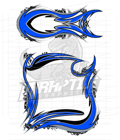 Racing Vector Graphics